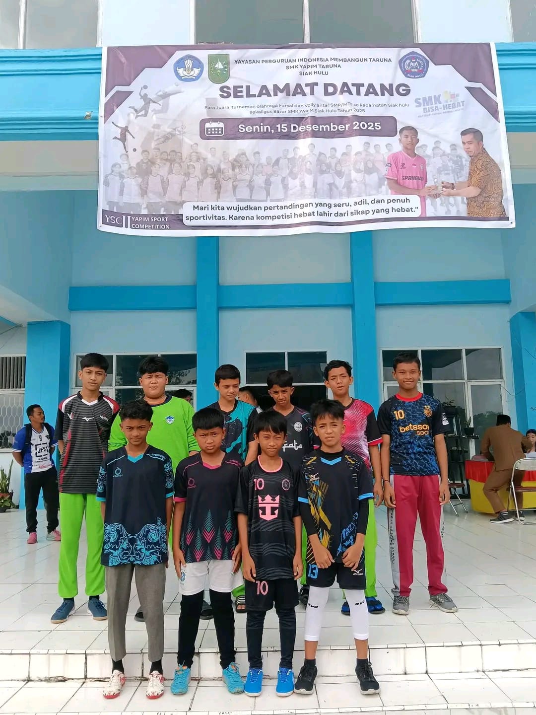 Turnamen antar SMP/MTS Sesiak Hulu